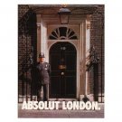 ABSOLUT LONDON Vodka Magazine Ad