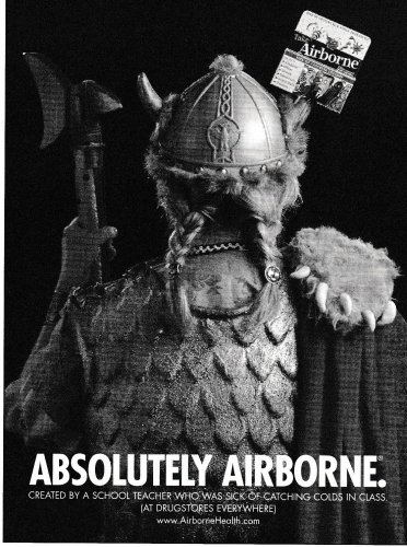 ABSOLUTELY AIRBORNE Fake Absolut Vodka Magazine Ad