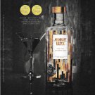 HANDCRAFTED LUXURY ABSOLUT ELYX Canadian Vodka Magazine Ad MARTINI GLASS