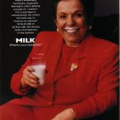 DONNA SHALALA Milk Mustache Magazine Ad © 1998
