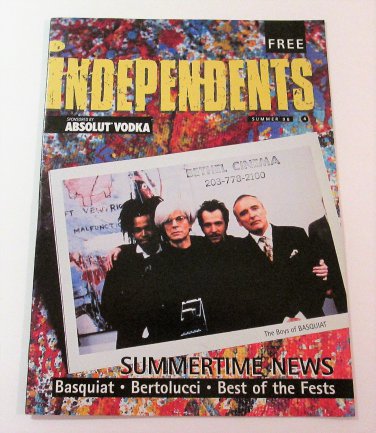 INDEPENDENTS BOOKLET Summertime News - 3 ABSOLUT VODKA ADS - 1 VERY RARE AD