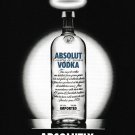ABSOLUTLY Absolut Vodka Ad by Marc Cadiente + 3-Page Absolut Vodka Article