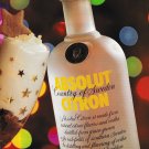 ABSOLUT CITRON NEW YEARS CHEER Vodka Recipe Magazine Ad - 2 Pages ABSOLUT CITRON NEW YEARS CHEER Vodka Recipe Magazine Ad - 2 Pages