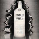 ABSOLUT IMPACT British Version Vodka Magazine Ad