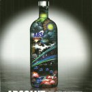 ABSOLUT BY MANISH ARORA Vodka Magazine Ad from India RARE! ABSOLUT BY MANISH ARORA Vodka Magazine Ad from India RARE!