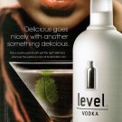 DELICIOUS GOES NICELY... Absolut Level Vodka Ad