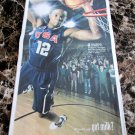 NBA MIAMI HEAT'S CHRIS BOSH got milk? Milk Mustache USA Today 2010 Newspaper Ad