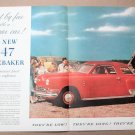 1947 STUDEBAKER COMMANDER REGAL DE LUXE 5-PASSENGER COUPE Magazine Advertisement