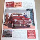 1941 DE SOTO Magazine Ad Advertisement "Your next car - The minute you drive it" 1941 DE SOTO Magazine Ad Advertisement "Your next car - The minute you drive it"