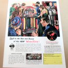 WURLITZER MODEL 1100 JUKEBOX 1947 Magazine Ad Advertisement