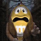 NOTHING'S SCARIER THAN A HOUSE WITHOUT M&M's Magazine Ad © 2018