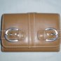 Faux Leather Tan Wallet