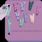 Folded and Bradded Ribbons