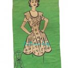 Repro Vintage Full Apron 50's PDF Pattern No 34 Available in M-L-XL