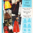 Pattern from Sewing Step-by -Step Misses' Capes and Wraps 90s All Sizes XS - XL UNCUT
