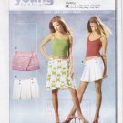 Pattern Burda Young 8175 Mini Skirts Low Waist Size 8-20 UNCUT