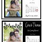25 CUSTOM Wedding Save The Date Gift Photo MAGNETS