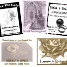 25 CUSTOM Wedding Save The Date Gift MAGNETS