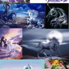  Set of 8 UNICORN Fridge Refrigerator Locker MAGNET (S)