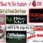 Set of 11 TRUE BLOOD StiCKerS