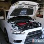 Sokietech Black Strut Hood Gas Damper Kit for Mitsubishi Evolution X EVO 10 CZ4A D2I4