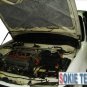 Black Color Strut Hood Shock Lift Stainless Damper Kit fit 1993-1997 Toyota Corolla D2E7