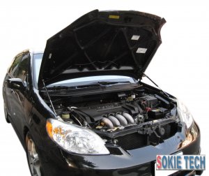 Carbon Fiber Hood Damper kit fit for 2003-2008 Toyota Matrix D1F8