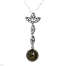 Necklace With Faux Pearl