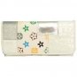 Monogram White Patchwork Ladies Wallet