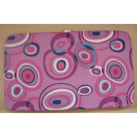 PINK RETRO THEME PRINT FLAT WALLET
