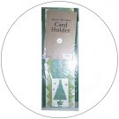 "Merry Holiday" Hanging Wall Card Holder