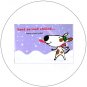 Cute Snow Dog Greeting Postcards: "Best Served Chilled" 12 Ct. - No. MGC235CC - mjZOOM