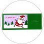 Cute Snow Santa Greeting Invitation Postcards: "Yo, Ho Ho Ho" 12 Ct. - No. MGC200CC - mjZOOM