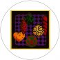 Greetings Cards - Artist: Susan Zulau. Print w/ Gold Foil - Set of 12