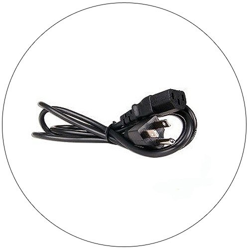 Standard US Power Cord 5 Ft.  (New In Stock)