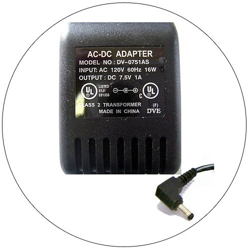 DVE AC Power Supply Adaptor No: DV-0751AS (Refurbished)