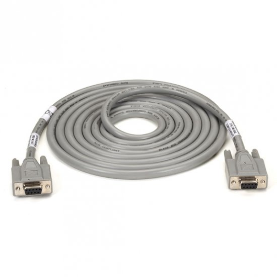 Black Box  EGM12D-0005-FF  Extended-Distance/Quiet Cable with Nonremovable EMI/RFI Hoods