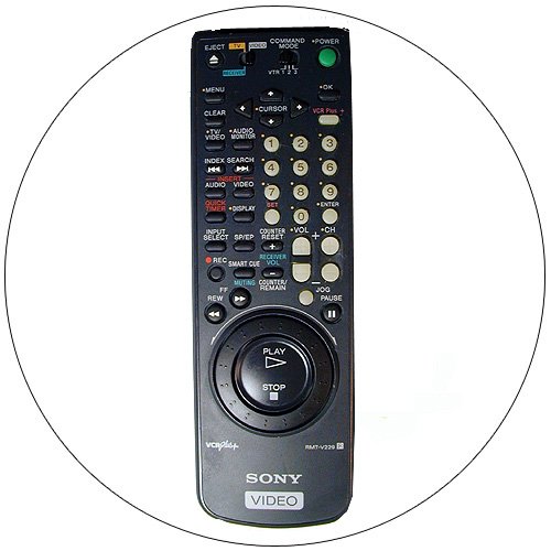 Sony VCR Original Replacement Remote Control No. RMT-V229 - (Refurbished)
