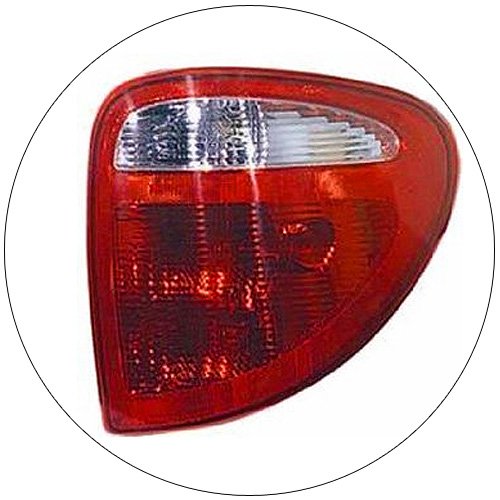 Dodge Caravan Passenger Tail Light Lamp Assembly No. 04857600AH