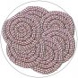 Gingerbread Swirl Hot Pad - Vanilla Scented - Set of 6 Pads