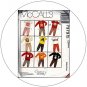 McCall's No. 7373 Sewing Pattern - Sweatshirt, T-Shirt & Pull-On Pants - Size 2-3-4