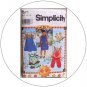 Simplicity No. 7571 Sewing Pattern - Child's Jumper or Top, Blouse, Shorts And Pants - Size 5,6,7,8