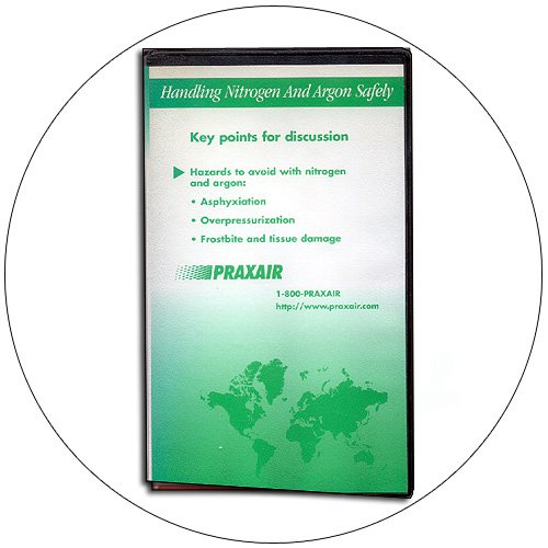 "Handling Nitrogen And Argon Safely" Training Video Praxair (Preowned - Like New)
