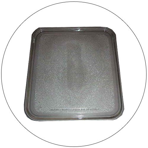 Microwave Rectangular Glass Tray 15 7/8" x 14 3/8" (Refurbished