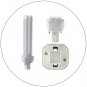 Pair (2 Qty) Sylvania Double Tube 2-PIN Fluorescent Bulb No. 20710 - CF26DD/830 (New In Stock)