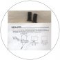 Qwestar Set of Replacement Monitor Mounting Headrest Sleeves - QK-DVDM7 (New In Stock)