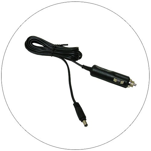 Standard 12 Volt Fused: 3A 120V Cigarette Lighter Power Adaptor w/ Barrel Plug (Refurbished)