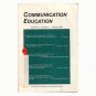Communication Education Vol. 41 No. 1 January 1992 (Used - Very Good Condition).