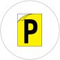 Durable Industrial Letters - Emedco No. CFC20-YL-P  (New In Stock)