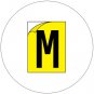 Durable Industrial Letters - Emedco No. CFC20-YL-M  (New In Stock)